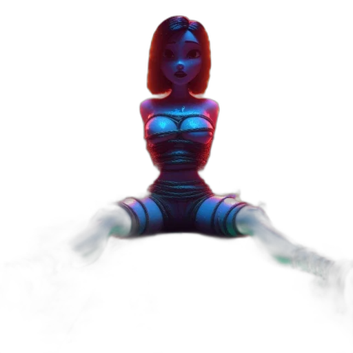 robot, dress, creature, concept art transparent PNG cut-out