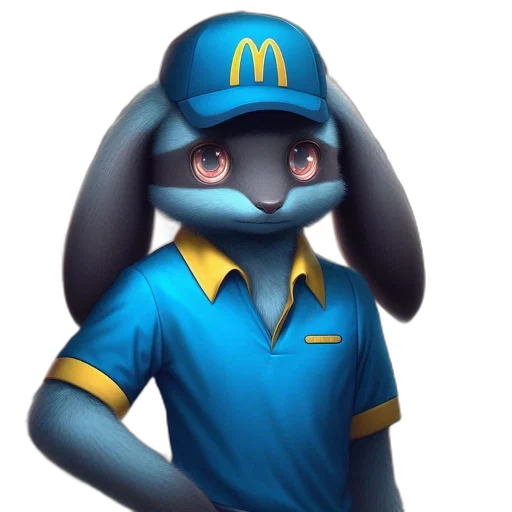 staff, hat, robot, animal transparent PNG cut-out