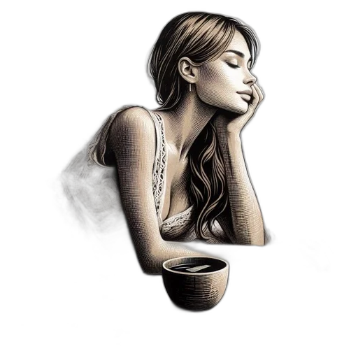 jewelry, photorealistic, pencil sketch, concept art transparent PNG cut-out