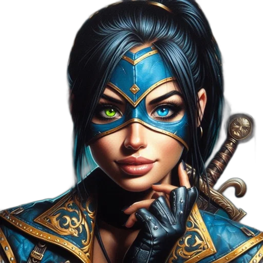 mask, jewelry, face, fantasy art transparent PNG cut-out