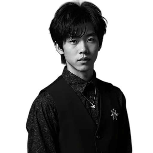 staff, jacket, face, jewelry transparent PNG cut-out