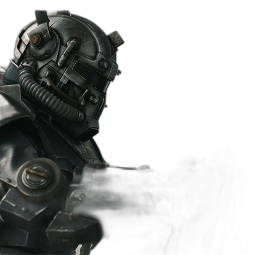 robot, mask, face, weapon transparent PNG cut-out