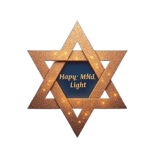 hat, hanukah, card, star transparent PNG cut-out