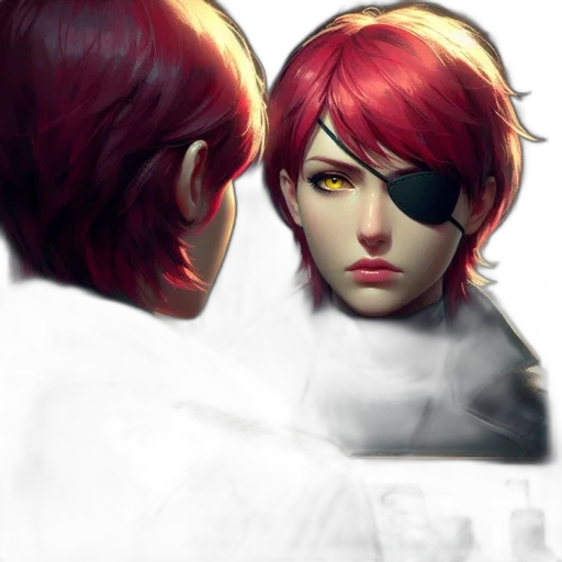 face, mask, weapon, concept art transparent PNG cut-out
