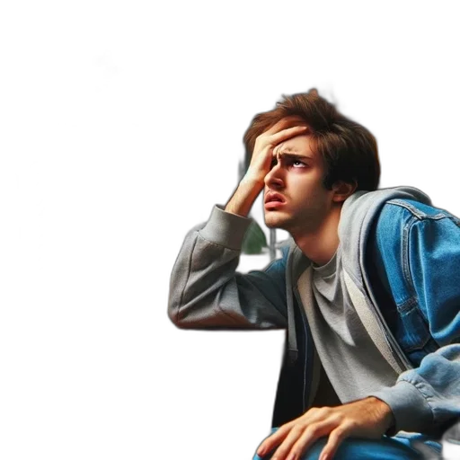 jacket, face, photorealistic, concept art transparent PNG cut-out
