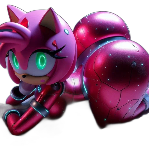 robot, weapon, concept art, 3d render transparent PNG cut-out