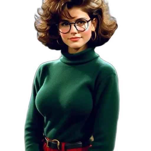 dress, jacket, hair, face transparent PNG cut-out