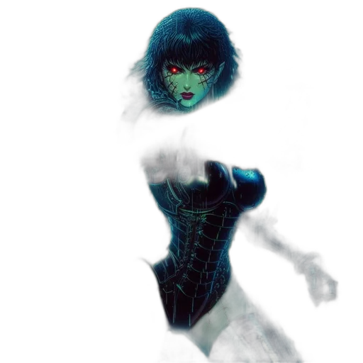dress, mask, creature, robot transparent PNG cut-out