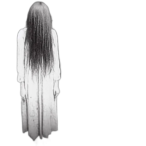 hair, dress, creature, mask transparent PNG cut-out