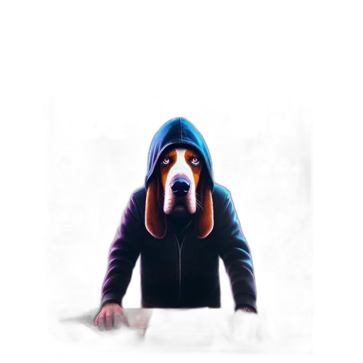 animal, creature, mask, jacket transparent PNG cut-out