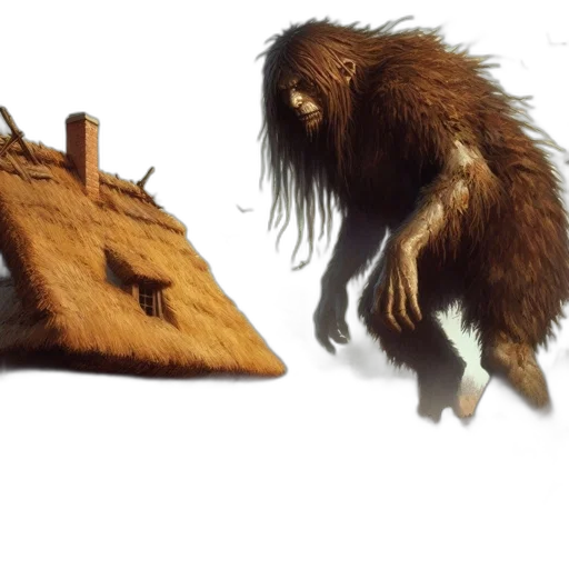 creature, animal, hair, concept art transparent PNG cut-out
