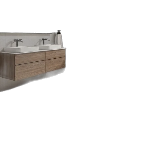furniture, 3d render, photorealistic, earth tones transparent PNG cut-out