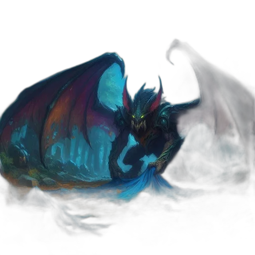 dragon, creature, mask, animal transparent PNG cut-out