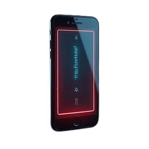 cyberpunk, vaporwave, battery, level transparent PNG cut-out