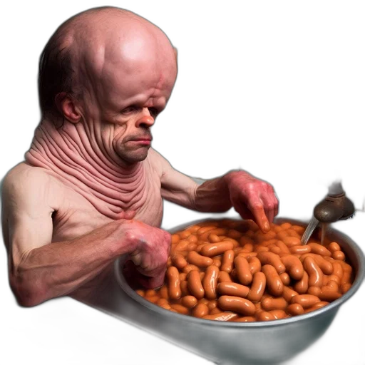 food, creature, animal, robot transparent PNG cut-out