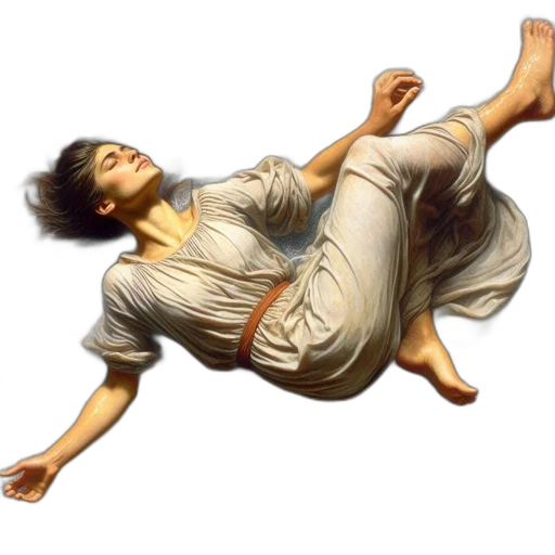 dress, photorealistic, oil painting, concept art transparent PNG cut-out