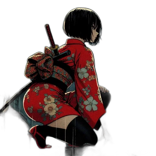 jacket, weapon, sword, umbrella transparent PNG cut-out