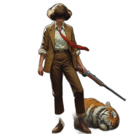 staff, animal, hat, weapon transparent PNG cut-out