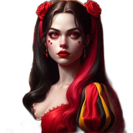 face, dress, crown, mask transparent PNG cut-out