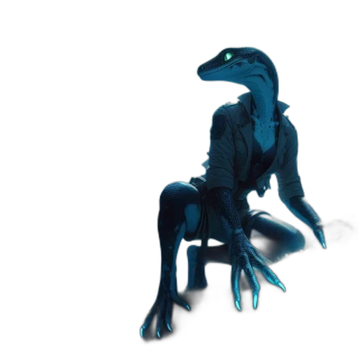dragon, creature, animal, robot transparent PNG cut-out