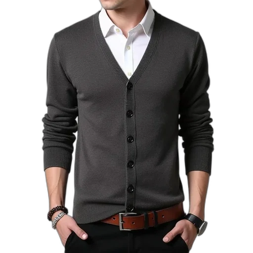jacket, 3d render, photorealistic, dark transparent PNG cut-out