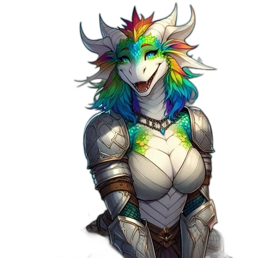 dragon, staff, mask, fantasy art transparent PNG cut-out
