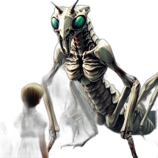 creature, robot, animal, mask transparent PNG cut-out