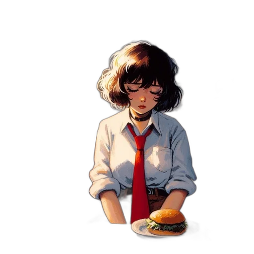 food, jacket, staff, robot transparent PNG cut-out