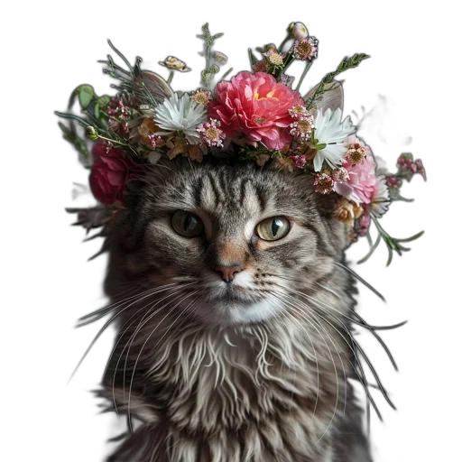 crown, hat, animal, creature transparent PNG cut-out