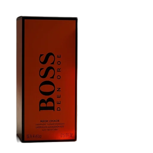 bottle, boss, orange, men transparent PNG cut-out