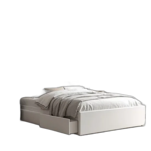 furniture, monochrome, storage, bed transparent PNG cut-out
