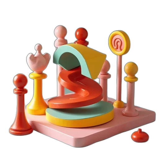 furniture, crown, jewelry, 3d render transparent PNG cut-out