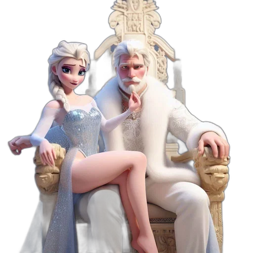 furniture, dress, crown, concept art transparent PNG cut-out