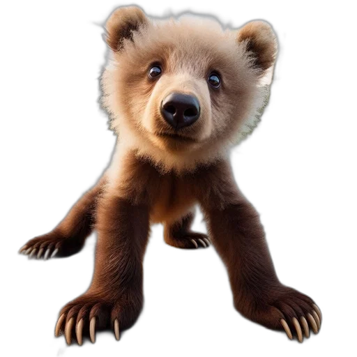 animal, creature, staff, photorealistic transparent PNG cut-out