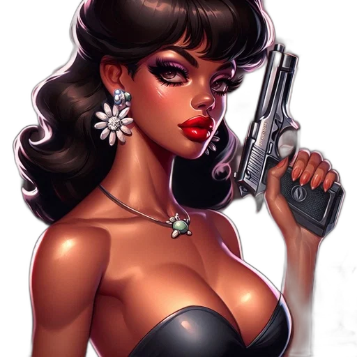 weapon, comic book art, concept art, fantasy art transparent PNG cut-out