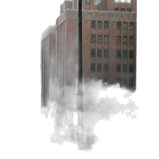 building, robot, jacket, face transparent PNG cut-out