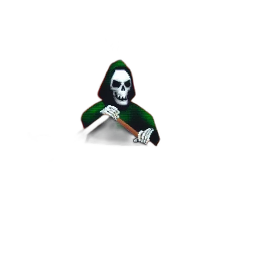 staff, mask, jewelry, pixel art transparent PNG cut-out