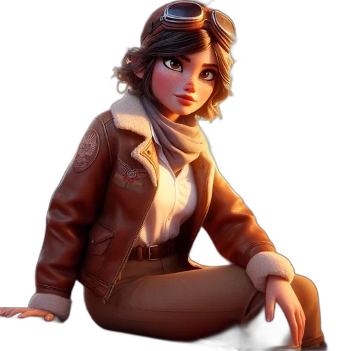 jacket, staff, weapon, face transparent PNG cut-out