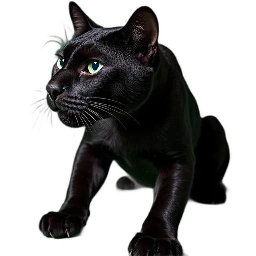 animal, creature, staff, 3d render transparent PNG cut-out