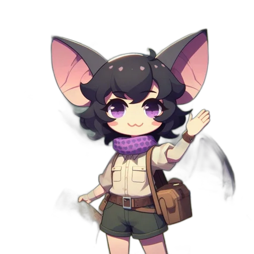 staff, animal, creature, jacket transparent PNG cut-out