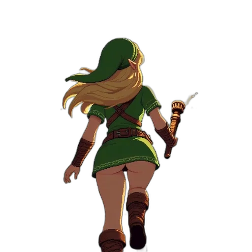 staff, weapon, sword, dress transparent PNG cut-out