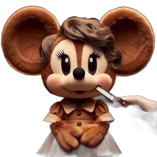 staff, mask, face, animal transparent PNG cut-out