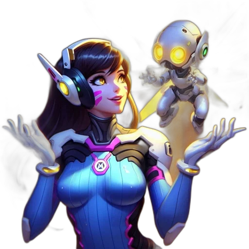 robot, staff, jewelry, concept art transparent PNG cut-out