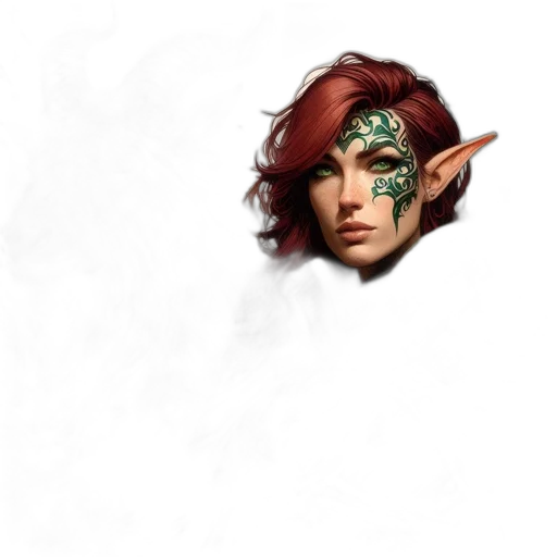 face, mask, staff, dragon transparent PNG cut-out