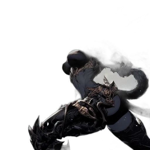 dragon, weapon, sword, creature transparent PNG cut-out