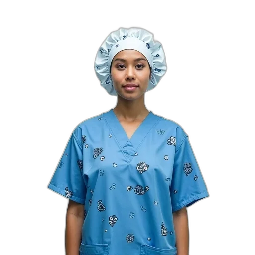 staff, dress, person, wearing transparent PNG cut-out