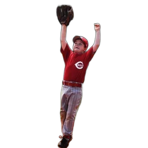 photorealistic, young, baseball, player transparent PNG cut-out