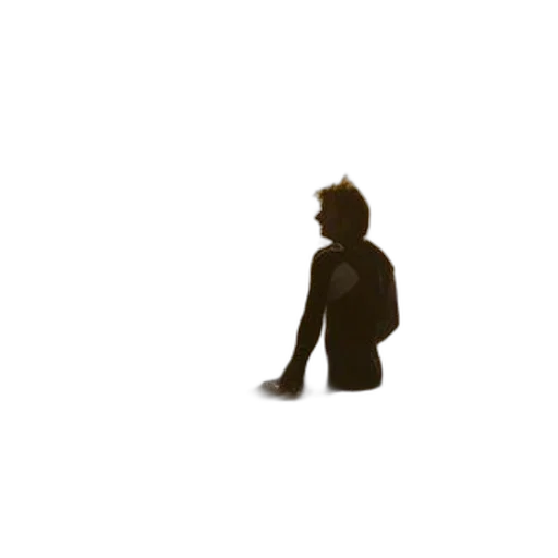 robot, hair, staff, creature transparent PNG cut-out