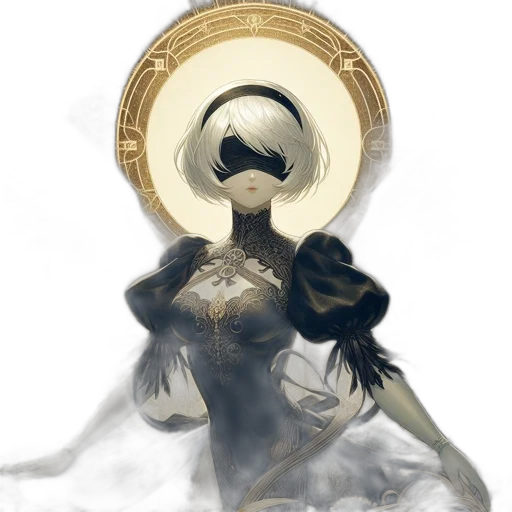 mask, crown, dress, jewelry transparent PNG cut-out