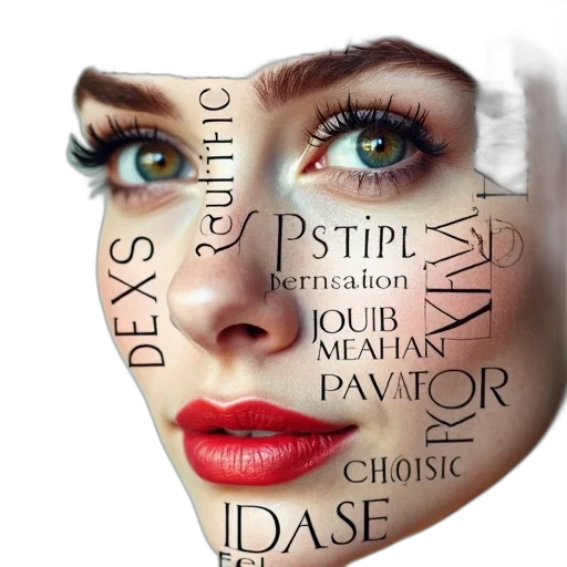 face, mask, photorealistic, second transparent PNG cut-out